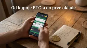 Kako se kladiti Bitcoinom — korak po korak vodič 2026